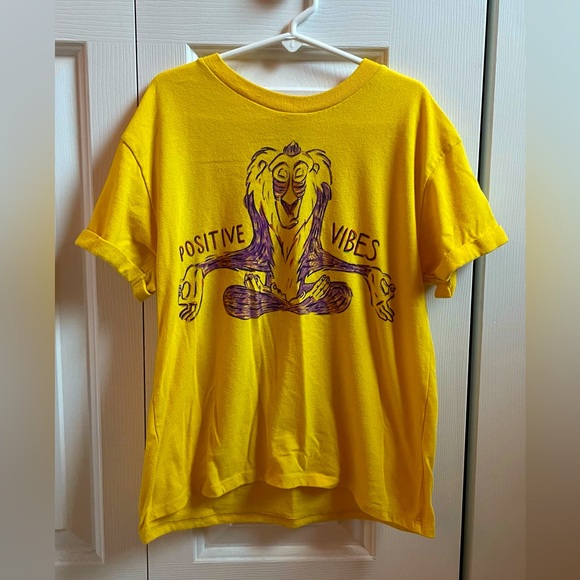 Disney Lion King Positive Vibes Shirt Size XS - Picture 1 of 3
